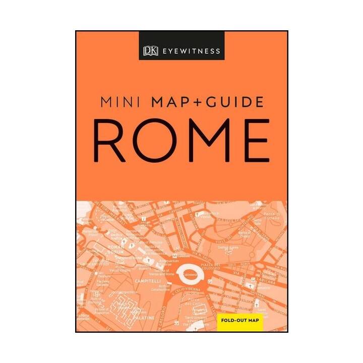 DK Eyewitness Rome Mini Map and Guide