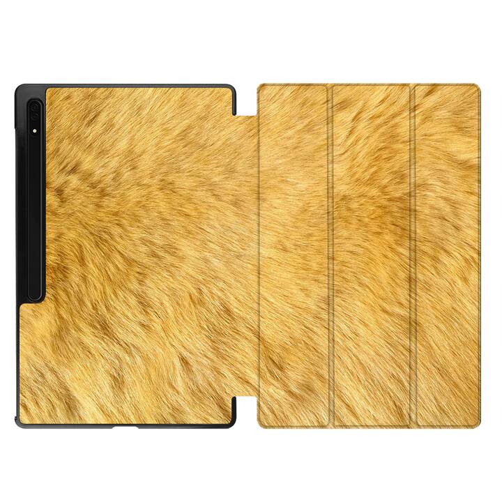EG cover per Samsung Galaxy Tab S8 Ultra 14.6" (2022) - Marrone - Pelle di animale