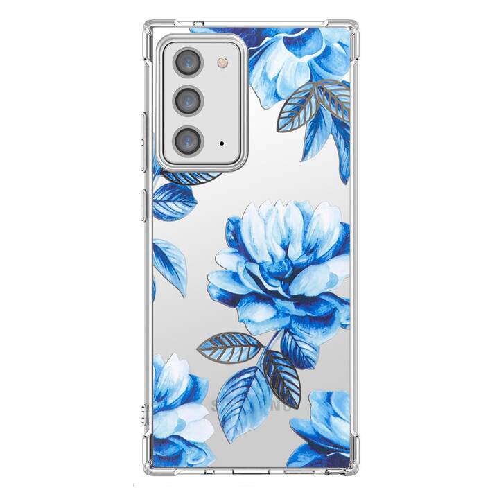 EG Backcover (Galaxy Note 20, Fleurs, Transparent)