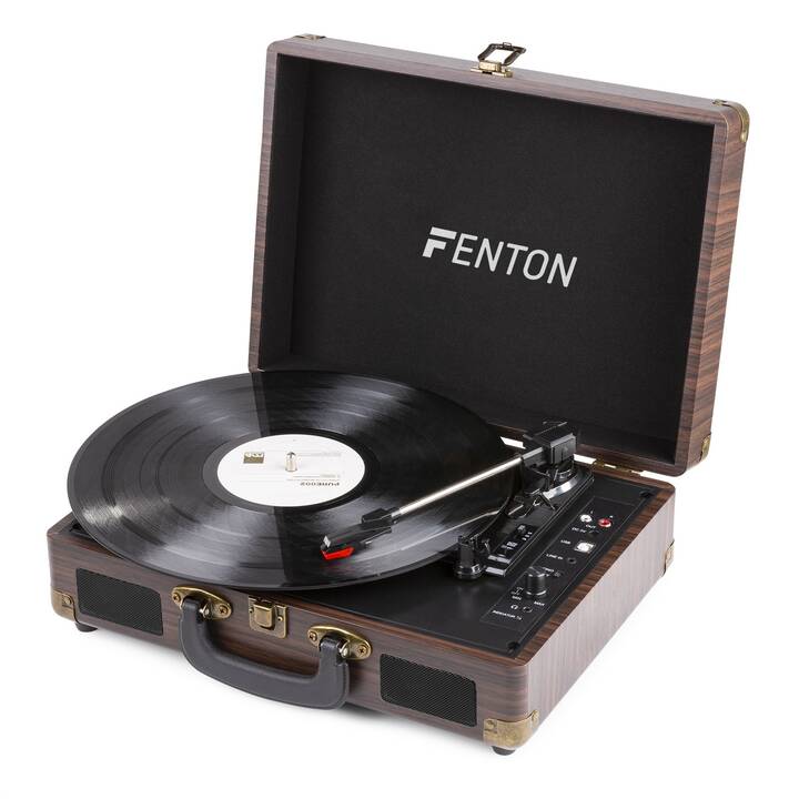 FENTON RP115 Wood Tourne-disque (Brun)