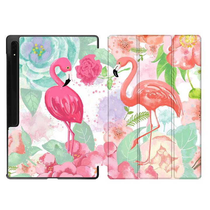 EG Hülle für Samsung Galaxy Tab S8 Ultra 14.6" (2022) - Rosa - Flamingo