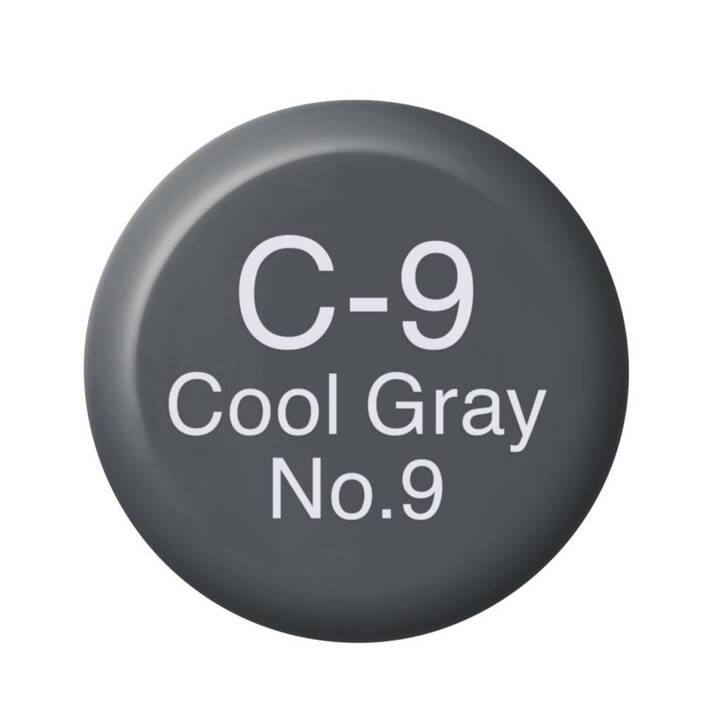 COPIC Encre C-9 Cool Grey (Gris, 12 ml)