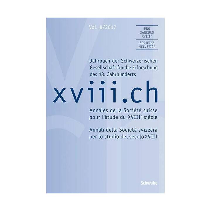 xviii.ch Vol. 8/2017