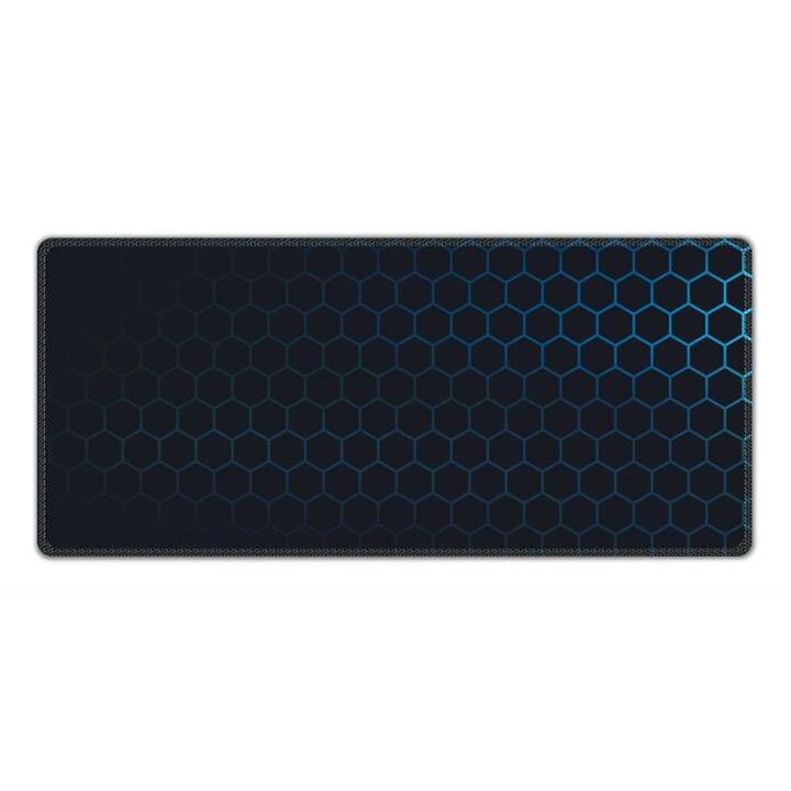 EG Tapis pour clavier (Bureau à domicile, hexagone, Black)