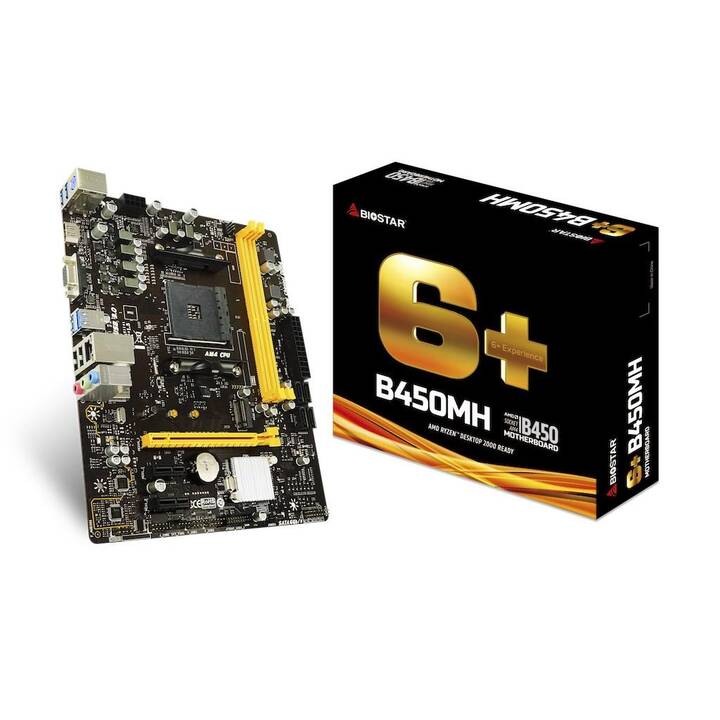 BIOSTAR B450MH (AM4, AMD B450, Micro ATX)