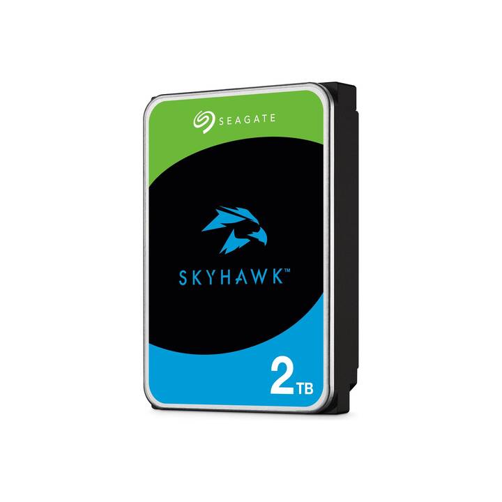 SEAGATE SkyHawk ST2000VX017 (SATA-III, 2000 GB, Grün, Blau)