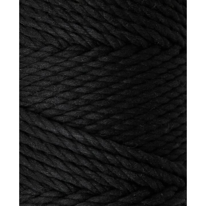 LALANA Wolle Macrame Rope  (330 g, Schwarz)