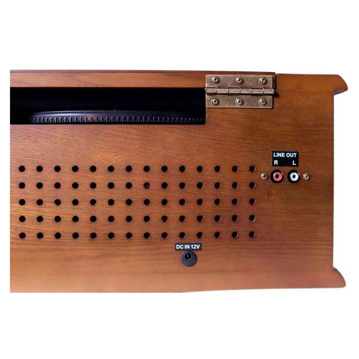 SOUNDMASTER NR565DAB Plattenspieler (Braun)