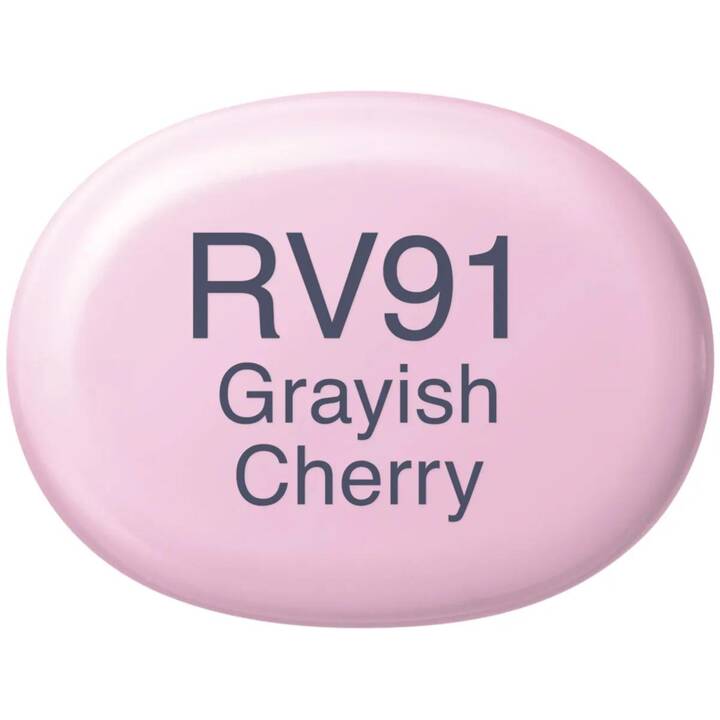 COPIC Grafikmarker Sketch RV91 Greyish Cherry (Lila, 1 Stück)