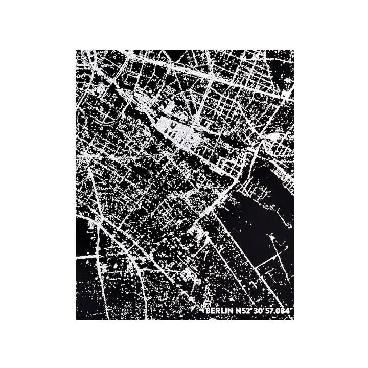 NUUNA Carnets Graphic L Light Nightflight over Berlin (A5, Ligné)