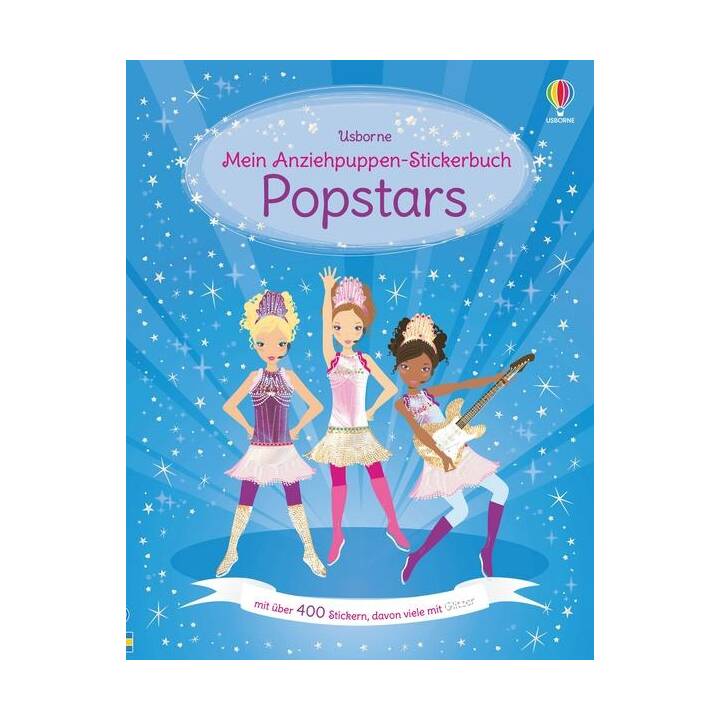 USBORNE PUBLISHING Livres autocollants Popstars (Mariage)