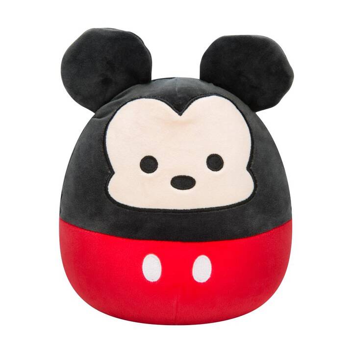 SQUISHMALLOWS Mickey (35 cm, Noir, Rouge)