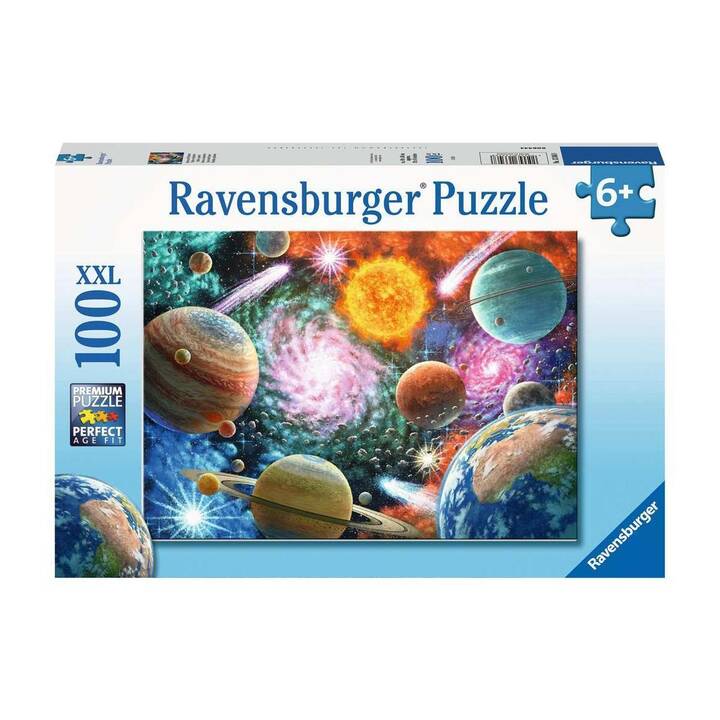 RAVENSBURGER Weltall Puzzle (100 Stück)