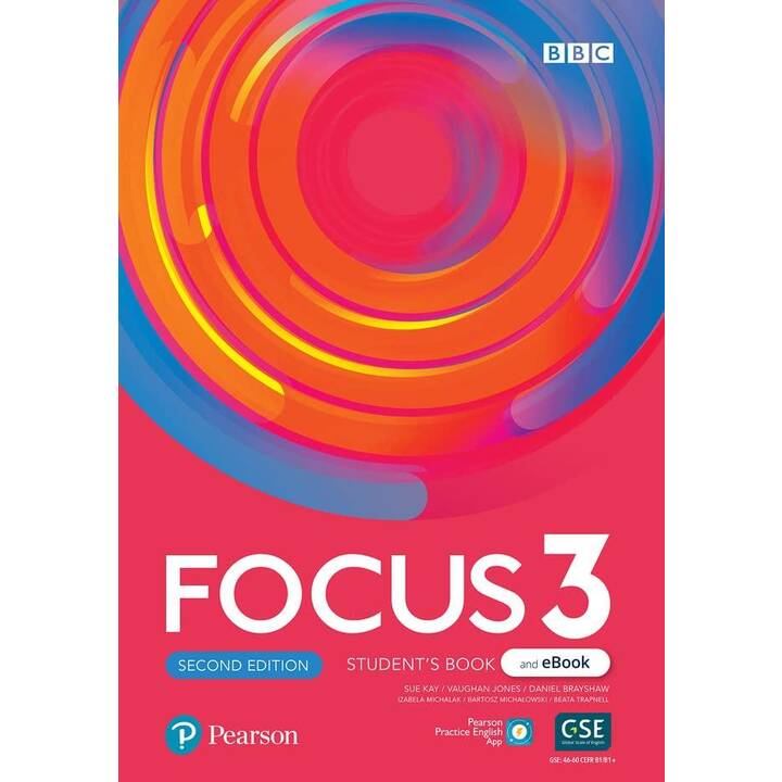 Focus BrE 2nd Level 3 Student's Book & eBook with Extra Digital Activities & App