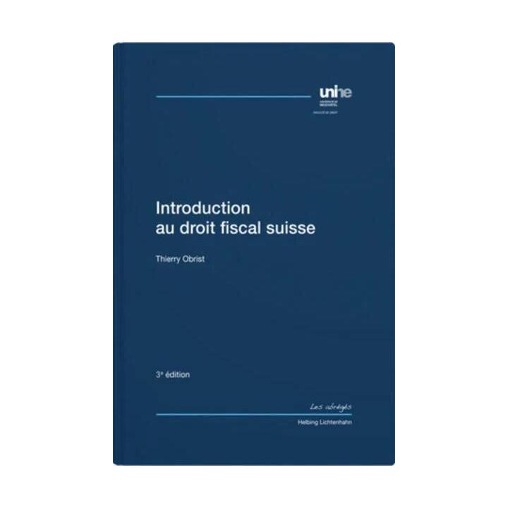 Introduction au droit fiscal suisse