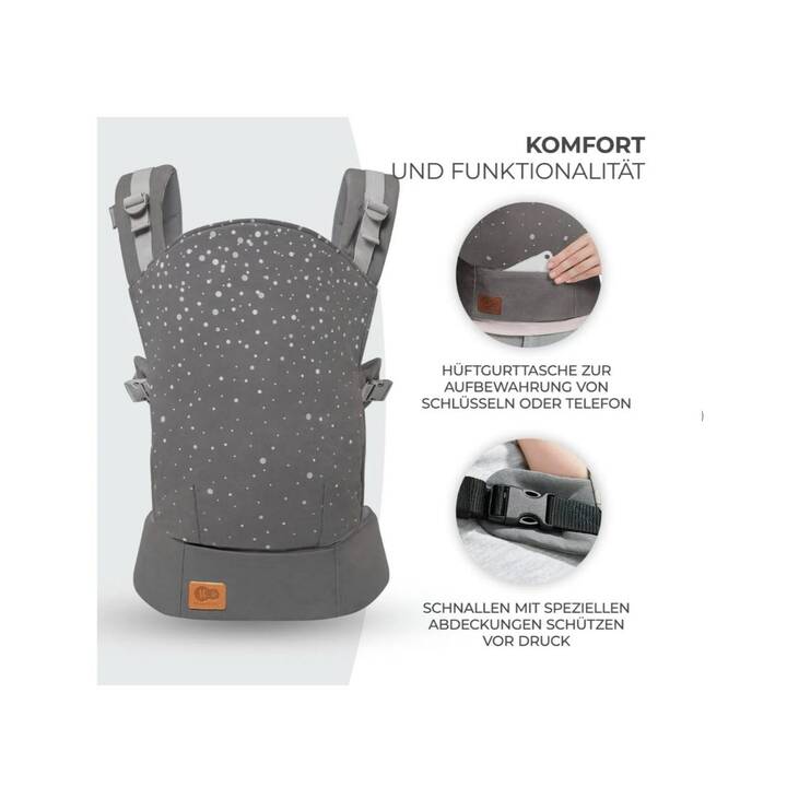 KINDERKRAFT Porte-bébé NINO (Gris)