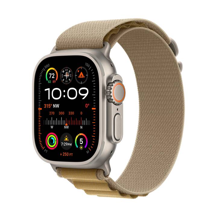 APPLE Watch Ultra 2 2024 GPS + Cellular (49 mm, Titane, L)