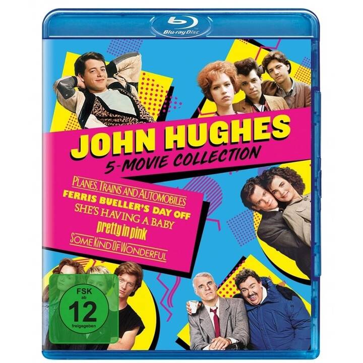 John Hughes 5-Movie Collection - Ein Ticket für Zwei / Ferris macht blau / She's having a baby / Pretty in Pink / Ist sie nicht wunderbar (DE)