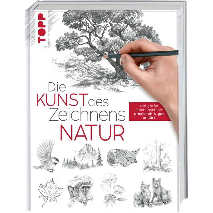 Die Kunst des Zeichnens - Natur / Die grosse Zeichenschule: praxisnah & gut erklärt
