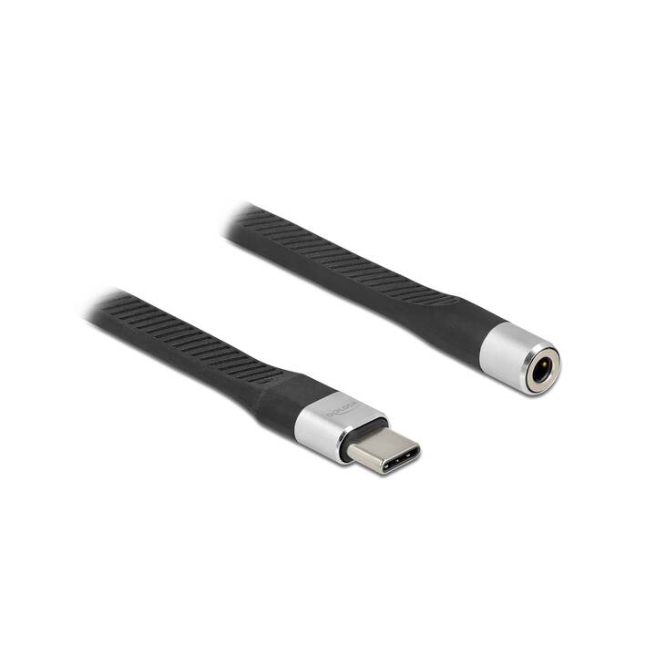 DELOCK Câble de raccordement (Jack 3.5 mm, USB Typ C, 10 cm)