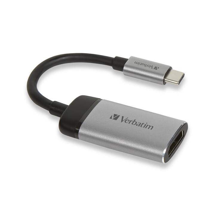 VERBATIM Verbindungskabel (USB C, HDMI, 0.01 m)
