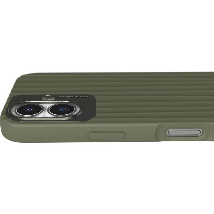 NUDIENT Backcover MagSafe Bold (iPhone 16, Vert olive)