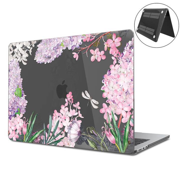 EG Hardcase (Macbook Air 15" M2 2023, Fiore, Transparente)