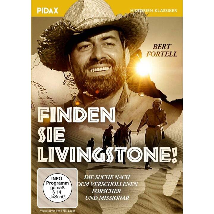 Finden Sie Livingstone! / Spannendes Historienabenteuer mit toller Besetzung (Pidax Historien-Klassiker) (DE)