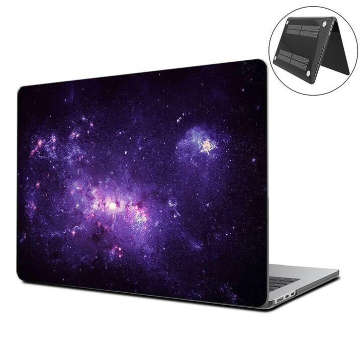 EG Coque rigide (MacBook Air 13" M3 2024, Univers, Bleu)