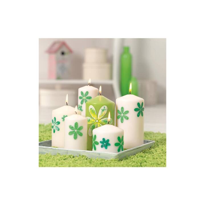 MARABU Couleur peintre de bougie Candle-Liner (25 ml, Vert, Multicolore)