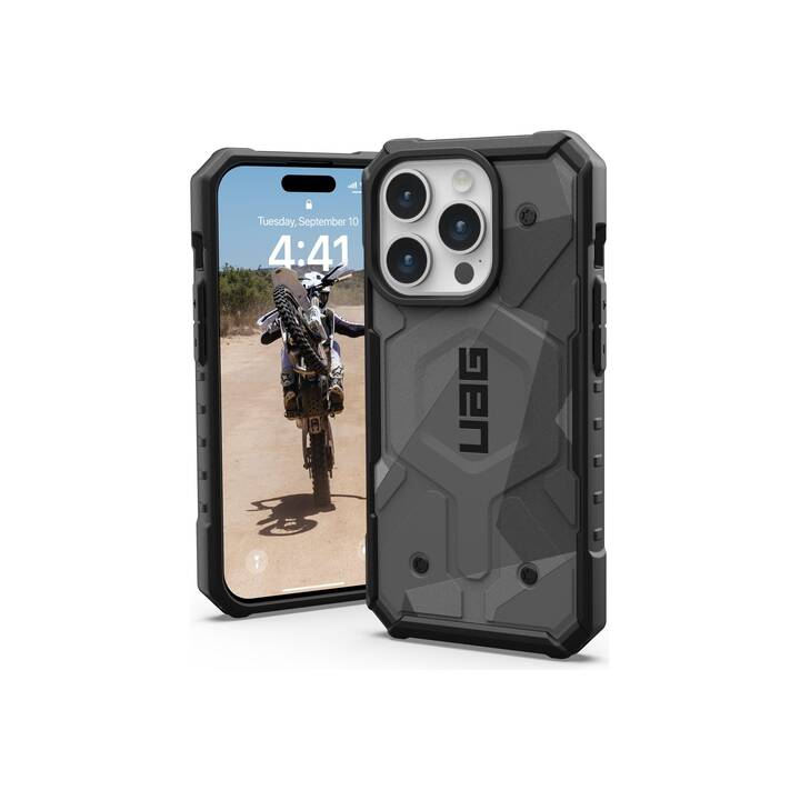 URBAN ARMOR GEAR Backcover (iPhone 15 Pro, Gris, Camouflage)