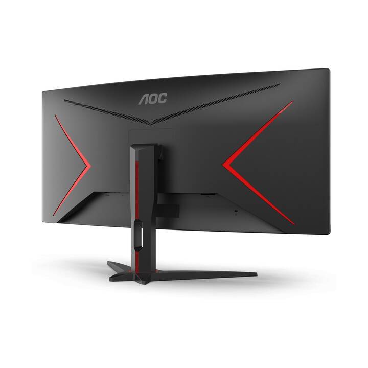 AOC CU34G2XE/BK (34", 3440 x 1440, Schwarz, Rot)