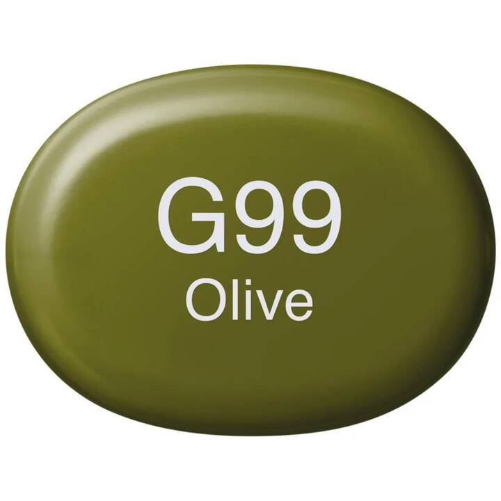 COPIC Grafikmarker Sketch G99 Olive (Olivgrün, 1 Stück)