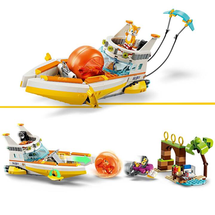 LEGO Sonic Le bateau d’aventures de Tails (76997)