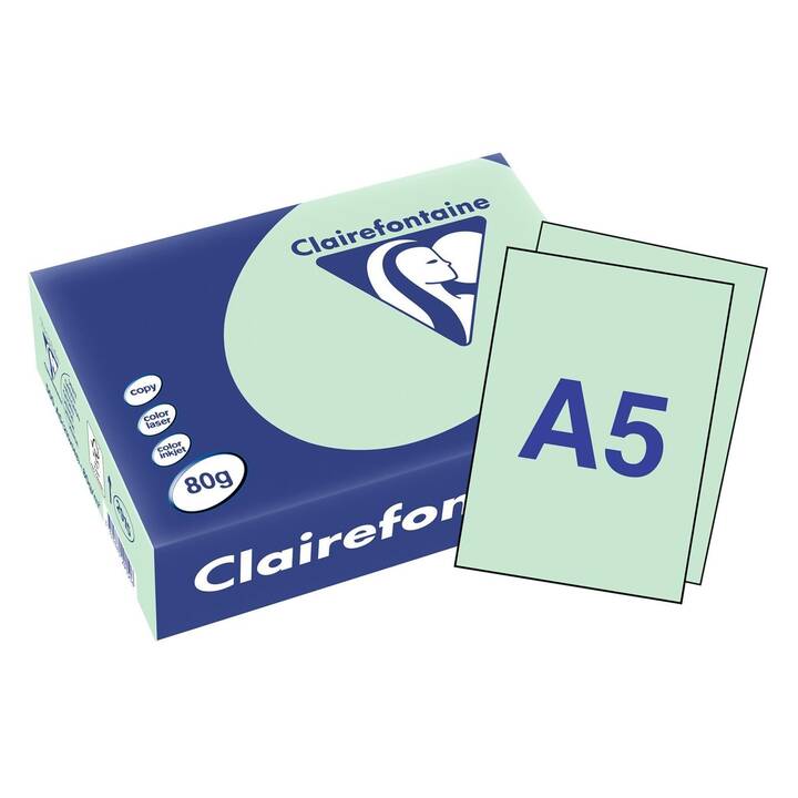CLAIREFONTAINE Feuille d'impression universelle (500 x 500 feuille, A5, 80 g/m2)