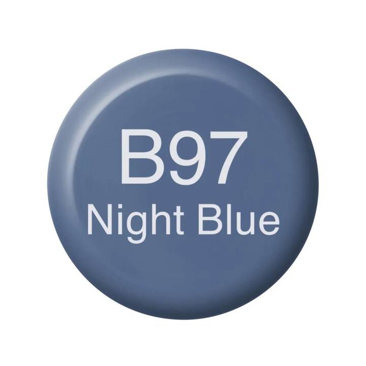 COPIC Tinte B97 - Night Blue (Blau, 12 ml)