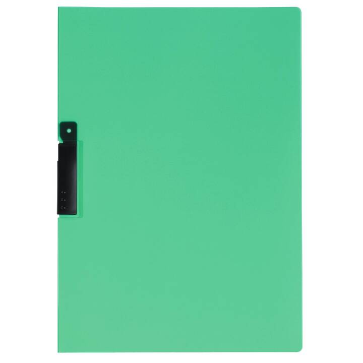 KOLMA RACER Cartellina con clip Easy (Verde, A4, 1 pezzo)