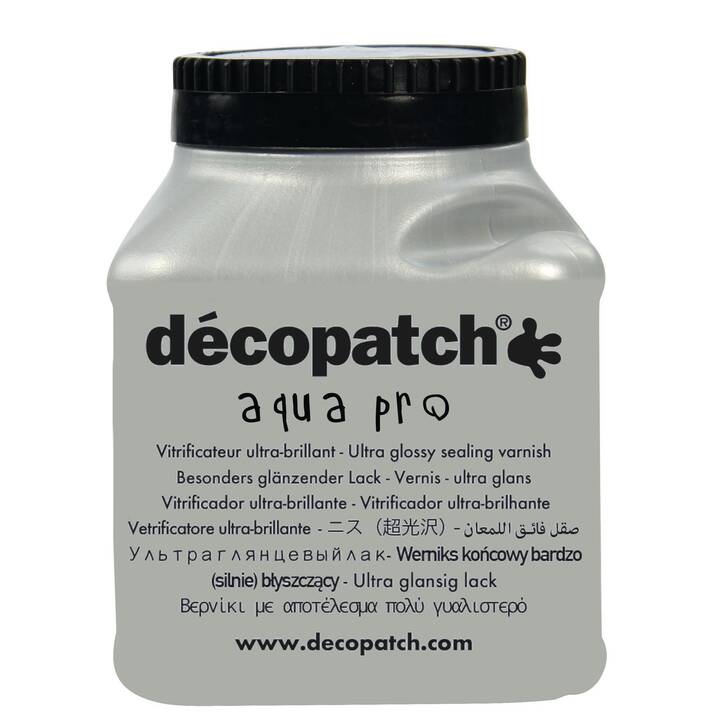 DÉCOPATCH Laque de couleur Aquapro (180 ml, Gris)