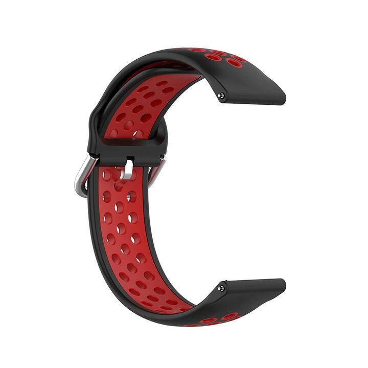 EG Armband (Samsung Galaxy Galaxy Watch4 40 mm, Schwarz, Rot)