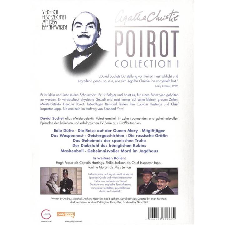 Agatha Christie - Poirot Collection 1 (DE, EN)