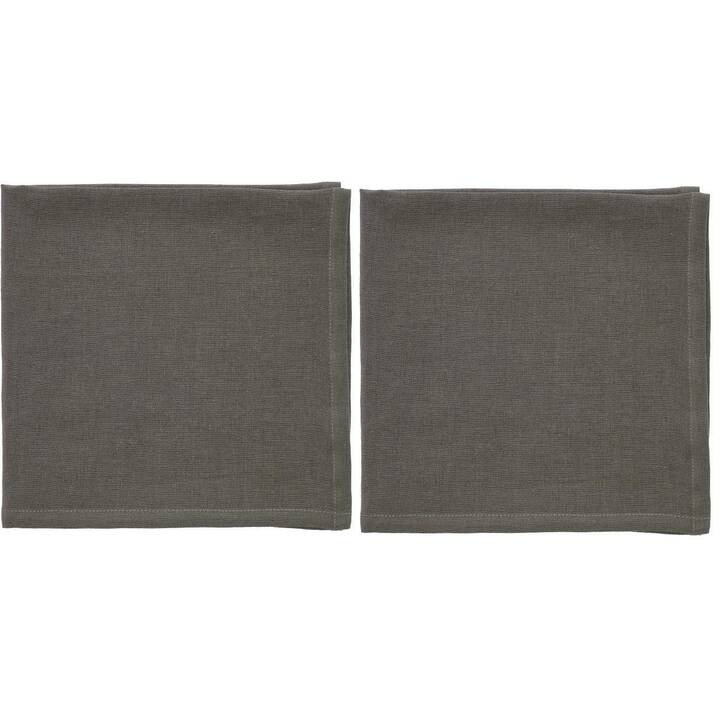 SÖDAHL Serviettes en tissu (45 cm x 45 cm, 2 pièce)