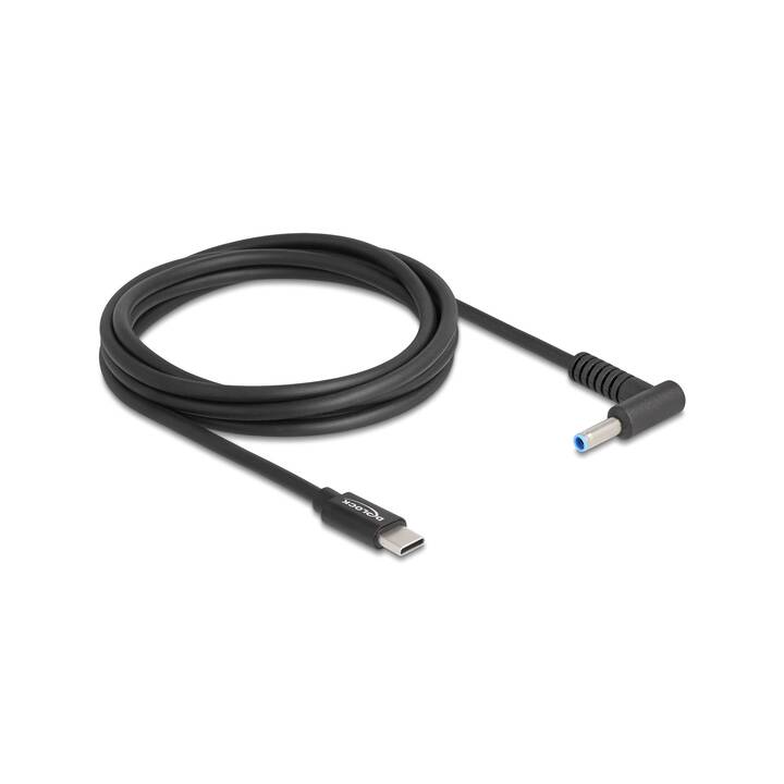 DELOCK Câble d'alimentation (USB C, 4.5 mm, 1.5 m)