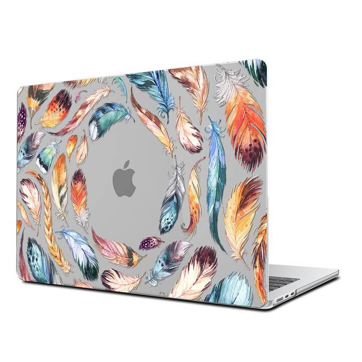EG Hardcase (MacBook Air 13" M3 2024, Piuma, Arancione)