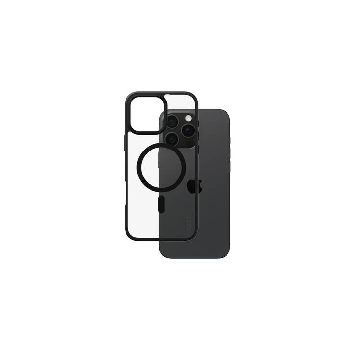 CARE Backcover MagSafe Flagship (iPhone 16 Pro Max, Transparent, Noir)