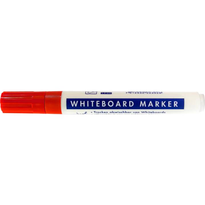 BÜROLINE Whiteboard Marker (Rot, 1 Stück)