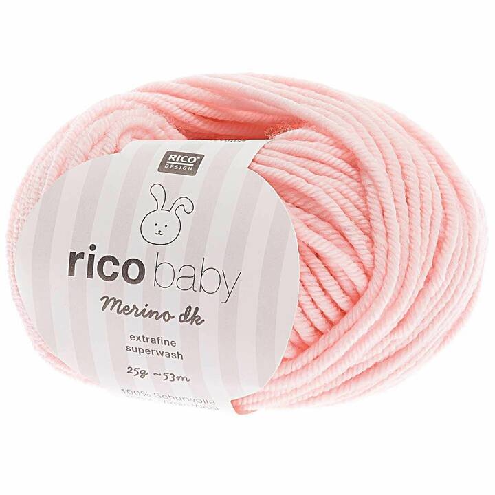 RICO DESIGN Laine Baby Merino dk (25 g, Pink, Rose)
