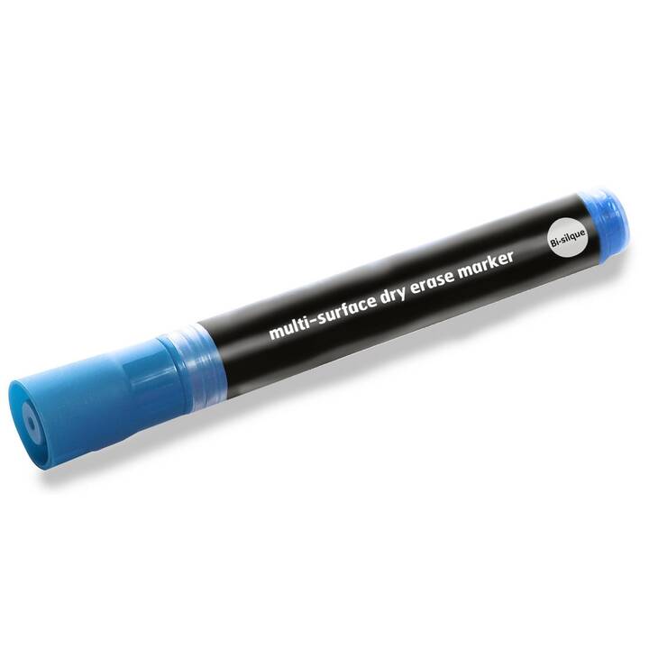 BI-OFFICE Whiteboard Marker fluorescent (Blau, 4 Stück)