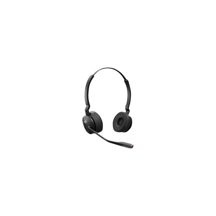 JABRA Office Headset Engage 55 UC Duo (On-Ear, Kabellos, Schwarz)