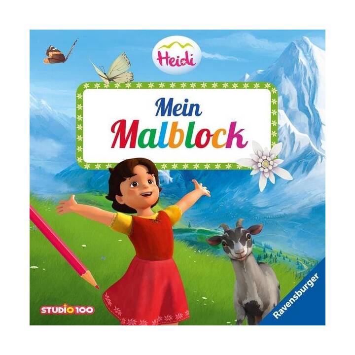 Heidi: Mein Malblock