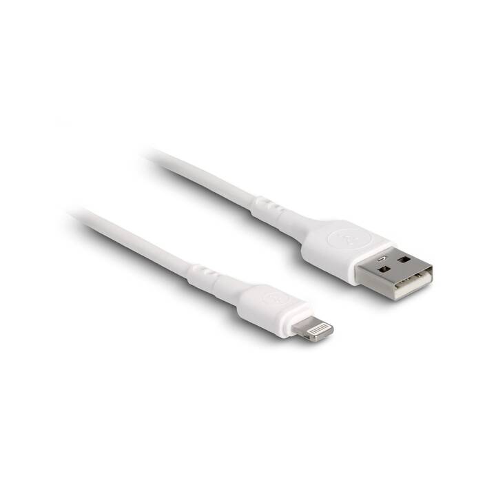 DELOCK USB-Kabel (USB 2.0 Typ-A, Lightning, 0.3 m)